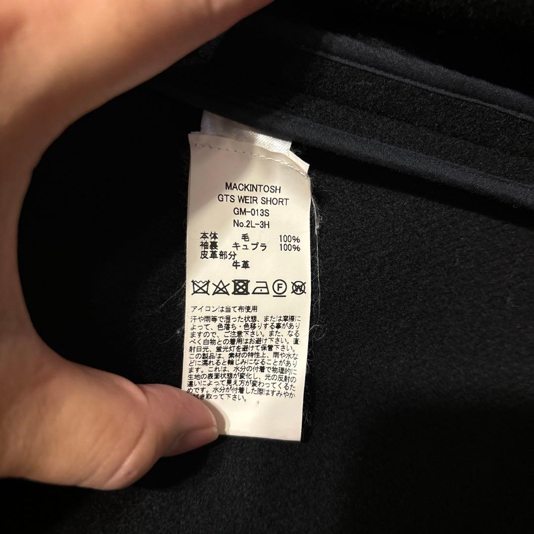 【MACKINTOSH】ダッフルコート ブラック 40サイズ