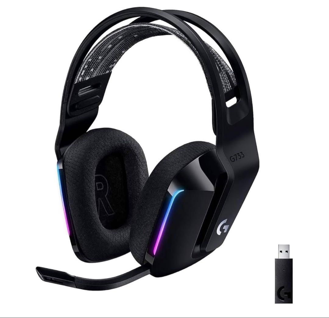 Logicool G733 LIGHTSPEED ワイヤレス RGB ゲーミン…
