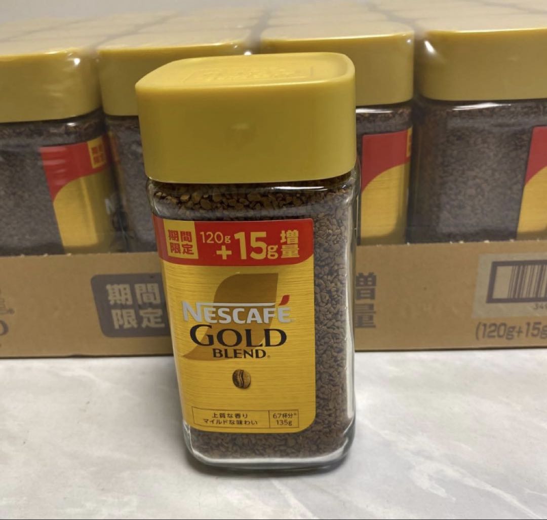 ネスカフェゴールドブレンド135g×24本期間限定増量賞味期限2027年8月