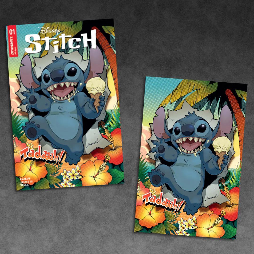 アメコミ リーフ　Disney Stitch #01　Godtail Cover