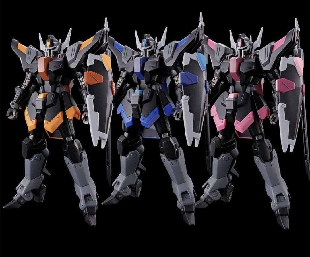 HG ブラックナイトスコードルドラ リデラード機&ダニエル機&リュー機 セット