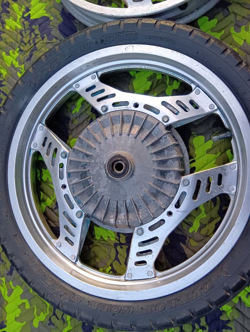 CBX400F 純正ホイール前後リペアベース　CBX550F CBR400F