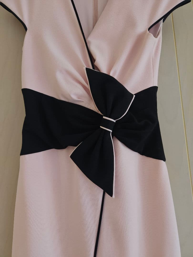 1月迄！最安値！【タダシ・ショージバイカラーラップワンピース☆