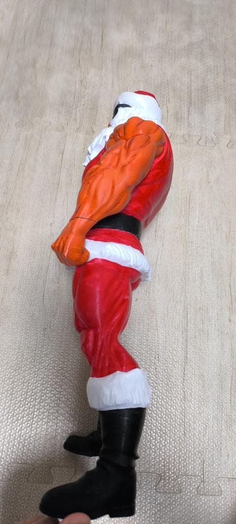 ジャンボサイズ　マッチョ サンタクロース 高さ45cmサイズ　 クリスマス 人形