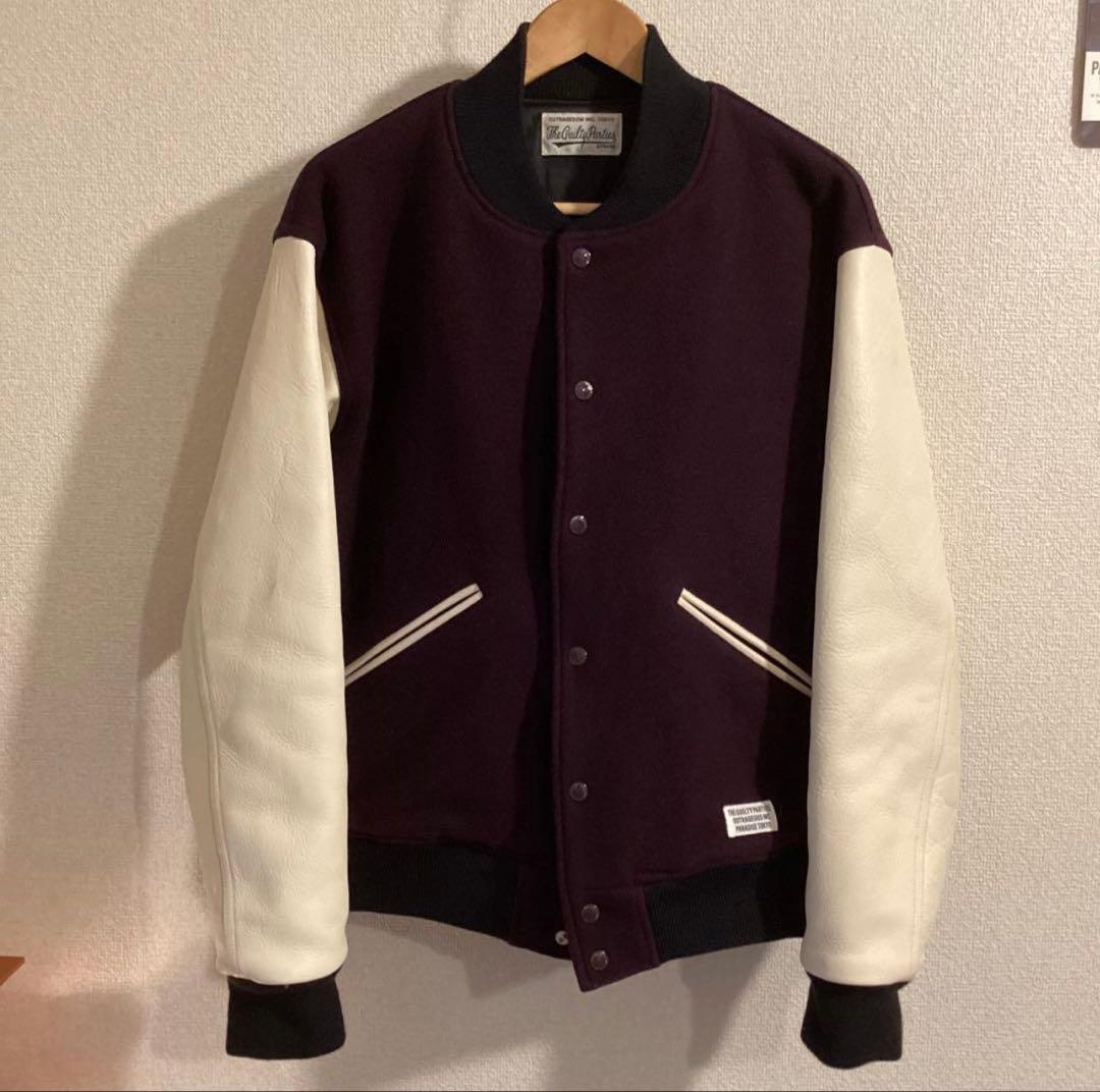 希少 ワコマリア WACKOMARIA スタジャン ブルゾン MA-1 ダウン