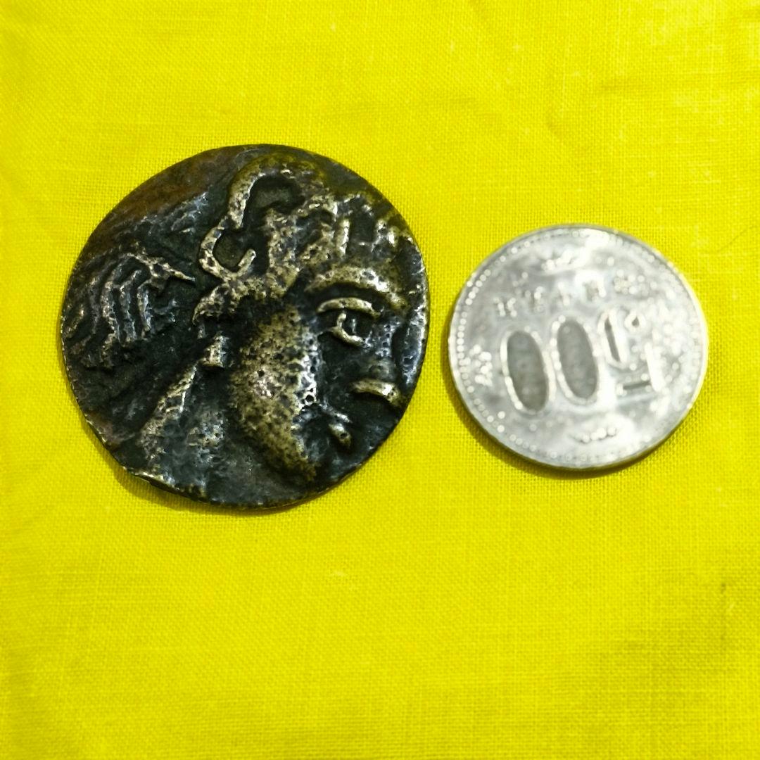 古代ギリシア 西洋古銭 アンティーク 旧家蔵出し 蒐集家放出珍品 送料無料