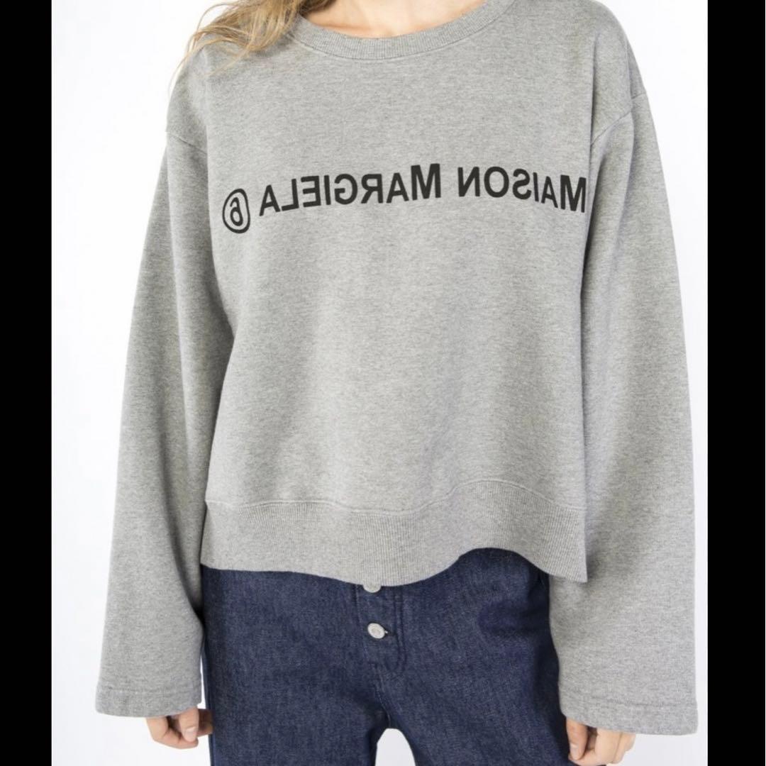 MM6 リバースロゴ　スウェット